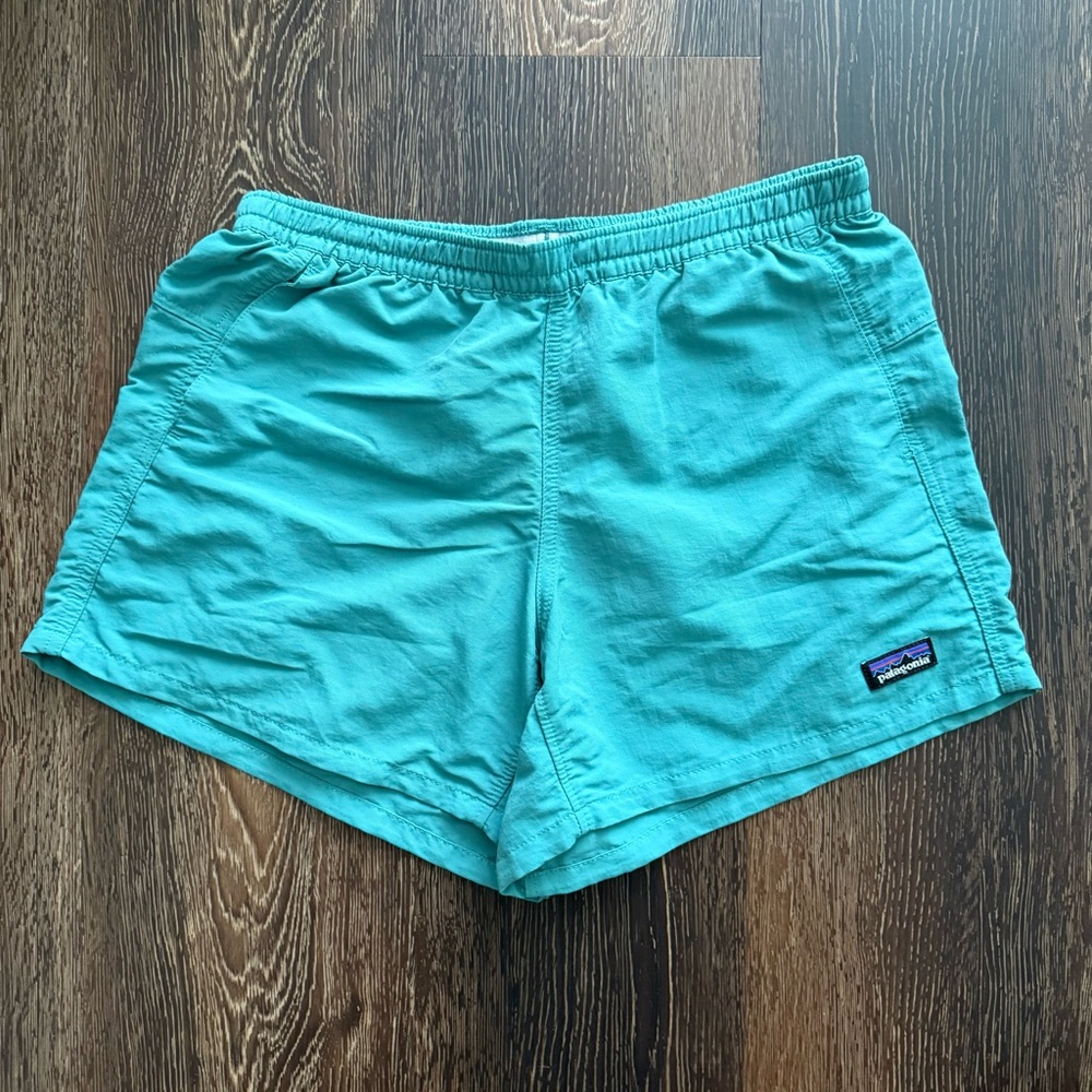 Turquoise Patagonia Size XS Baggies